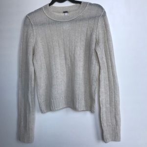 BRAND NEW! Free People 100% Cashmere sweater